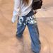 Y2K Retro Wide-Leg Jeans For Women – American Letter Print & Loose Fit (S-4XL, Bluish)_ecoleips.com