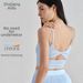 Women's Clothing Detachable Yoga Vest Backless Knotted Sports Bra Fitness Running Training Top_ecoleips.com