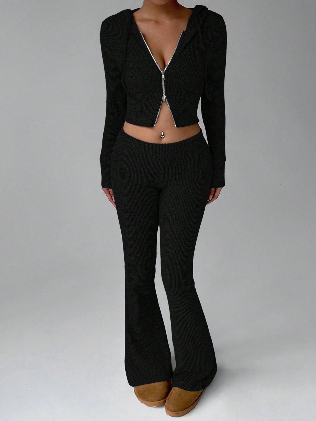 Women's Clothing Hoodie & Pants Two-Piece Set – Stylish Trendy Casual Outfit For Everyday Comfort & Style"_ecoleips.com