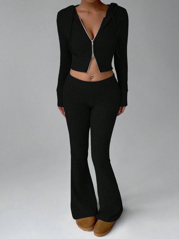 Women's Clothing Hoodie & Pants Two-Piece Set – Stylish Trendy Casual Outfit For Everyday Comfort & Style"_ecoleips.com