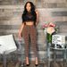 Women's Clothing Mesh Two Piece Set - Sexy Nightclub Outfit With Sheer Top & High-Waisted Shorts Dare To Shine In Mesh_ecoleips.com