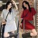 Casual Fashion For Women Summer Korean Version Loose Slimming Short Sleeve T-Shirt Top High Waist Pants_ecoleips.com