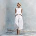 Summer Women's Linen Blend Two Piece Set European American Style Ruffled Trim in Stock Cross Border Independent Website_ecoleips.com