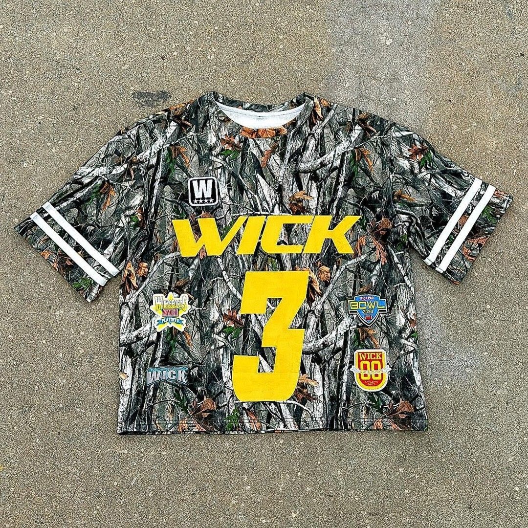 Women's Clothing T Shirt Summer Camouflage Digital 3D Three Dimensional Pattern Front And Back Printing Trendy Jersey_ecoleips.com