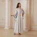 Women's Malaysian Clothing Long Robe NC152 Cross Border Embroidered Foreign Trade Dress Muslim Fashion_ecoleips.com
