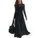 2026 Spring New Women's Clothing European And American Cross-Border Elegant Waist-Cinching French Tulle Long Dress_ecoleips.com
