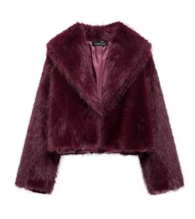 Aria Basics European And American Autumn Winter New Foreign Trade Cross-Border Women's Clothing Fox Black Coat Fur Jacket Hot_ecoleips.com