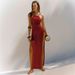 Women's Double-Sided High-Slit Suspender Backless Knitted Dress Sun Protection Outerwear_ecoleips.com