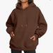 Women's Clothing Unisex Oversized Hoodie - Heavyweight 220GSM Drop Shoulder Pullover (XS-5XL, 16 Colors)_ecoleips.com