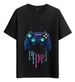 Women's T-Shirts Tshirt Muscle Freaks Controller Video Game Style Gamer_ecoleips.com