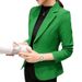 Women's Clothing Small Suit Red Multi Color Versatile Trend_ecoleips.com