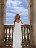 2025 New Style Summer Women's Elegant Strapless Sleeveless Long Slim Fit Backless Dress For Women_ecoleips.com