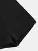 Black High Waist Biker Shorts Women Soft Stretch Tummy Control Workout Shorts Casual Daily Loungewear Sleep Hot Pants_ecoleips.com