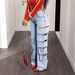 Distressed Straight-Leg Jeans For Women – Relaxed Fit Washed Denim – Casual Ripped Jeans_ecoleips.com