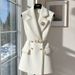 Spring And Autumn New Vest Small Blazer Short Elegant Temperament Casual Versatile Slim Fit Advanced Sense Of Thin Clothing_ecoleips.com