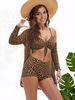 Women's Clothing Stylish 3-Piece Bikini Set – UPF Sun Protection & Quick-Dry & Chlorine-Resistant Swimwear_ecoleips.com