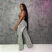 Women's Clothing Autumn And Winter New Street Trend Detachable Concealed Button Design Irregular Jeans High Waist Straight Trousers_ecoleips.com