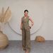 Elegant Vest & Trousers Set – Button-Detail Wide-Leg Pants For Women All-Day Comfort_ecoleips.com