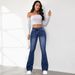 Women's Clothing Summer New Retro Washed Stretch Trousers Jeans_ecoleips.com