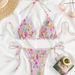 Women's Clothing Spot Sexy Three Point Strap Bikini Suit_ecoleips.com