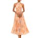 2026 Spring New Arrival: Cross-Border European And American Foreign Trade Women's Clothing - Elegant Vacation Print_ecoleips.com