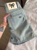 Summer's New Embroidered Bow Denim Skirt, Plus-size Hot Girl A-line Skirt, Slimming And Body-hugging Short Skirt_ecoleips.com