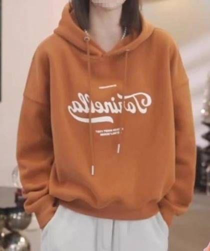 Women's Fleece-Lined Hoodie & Jogger Set - Cozy Winter Outfit With Stylish Letter Print, Casual Two-Piece Loungewear For Fall & Winter_ecoleips.com