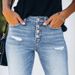 Women's Slim Fit Ripped Jeans – High Stretch Denim Pants (Trendy & Flattering)_ecoleips.com
