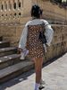 K Fashionable Design Leopard Print Patchwork Loose Casual Long Sleeved Polo Collar Shirt_ecoleips.com