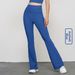 Women's Clothing High Waist Flared Yoga Pants Slim Waist Fitness Sports Autumn Naked Feel Garment_ecoleips.com