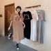 Summer Fashion Print Family Dress Women's Clothing Maternity Dress_ecoleips.com