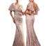 Women's Clothing Hand Embroidered Dress Spring And Summer Large Size Party Evening Dress_ecoleips.com