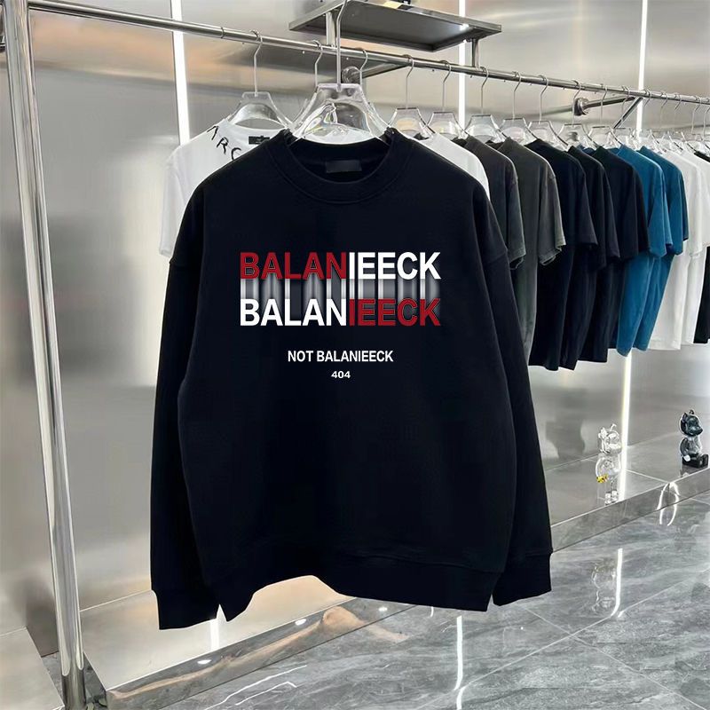 FW25 Matching Couple Cotton Crew Neck Sweatshirt - His & Hers_ecoleips.com