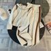 Women's Autumn Casual Hooded Jacket & Wide Leg Pants Set - Slim Fit Sporty Two Piece Outfit With Zipper (Khaki)_ecoleips.com