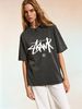Women's Retro Washed T-Shirt, Soft Breathable Casual Crew Neck Summer Essential_ecoleips.com