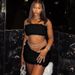 Women's Faux Fur Crop Top And Bodycon Skirt Set, Sexy Two Piece Outfit For Party, Clubwear, Night Out, Street Style_ecoleips.com