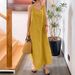 New Summer Cross-Border Solid Color Cotton-Linen Sleeveless Dress, Casual Loose Fit, Slimming Tank Long Dress For Women_ecoleips.com