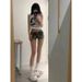 2025s American Style Spicy Girl Willow Low Waist Denim Ultra Shorts Women Spring Summer New Slim Fit Hip-hugging Wide-leg Hot_ecoleips.com