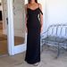 Women's Summer Low Cut Solid Color Dress European American Style French Temperament Backless Suspender Wholesale_ecoleips.com