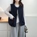 Women's Vest, New Spring And Autumn Korean Style, Simple, Slimming, Layered, Fashionable, Versatile, Sleeveless,_ecoleips.com