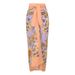 Fashion Printed One Piece Swimsuit Slimming Strapless Design For Sexy Beach And Hot Spring Vacation_ecoleips.com