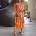 Women's Clothing Printed Layered Dress_ecoleips.com