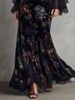 Women's Retro Slim Evening Dress High End Velvet Embroidered Cheongsam Chinese Style Mid Sleeves New_ecoleips.com