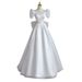 French Light Wedding Dress 2025 New Bride Temperament Simple Forest Style Travel Shooting Fairy Temperament Welcoming Dress_ecoleips.com