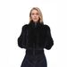 Street Block Mountain Carving Jacket Women's Winter Loose Short Thickened Mao Mao Jacket_ecoleips.com