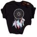 Cross-border Plus-size Fashion Women's Short-sleeve Dreamcatcher Loose-fit T-shirt_ecoleips.com
