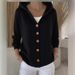 Women's Clothing Cozy Hooded Knit Cardigan Women's Oversized Loungewear Sweater Coat For Autumn Winter_ecoleips.com