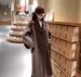 Audrey-Inspired Oversized Tweed Coat – Double-Breasted Mid-Length Coat With 3D Textured Fabric (S-XXL, Relaxed Fit, 5 Elegant Colors)_ecoleips.com