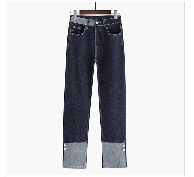 Women's Spring New Slimming Fashionable Age-reducing Shirts And Street Jeans_ecoleips.com