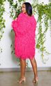 K Fashionable Women's Knit Hand-Crocheted Fringe Cardigan. No Accessories_ecoleips.com